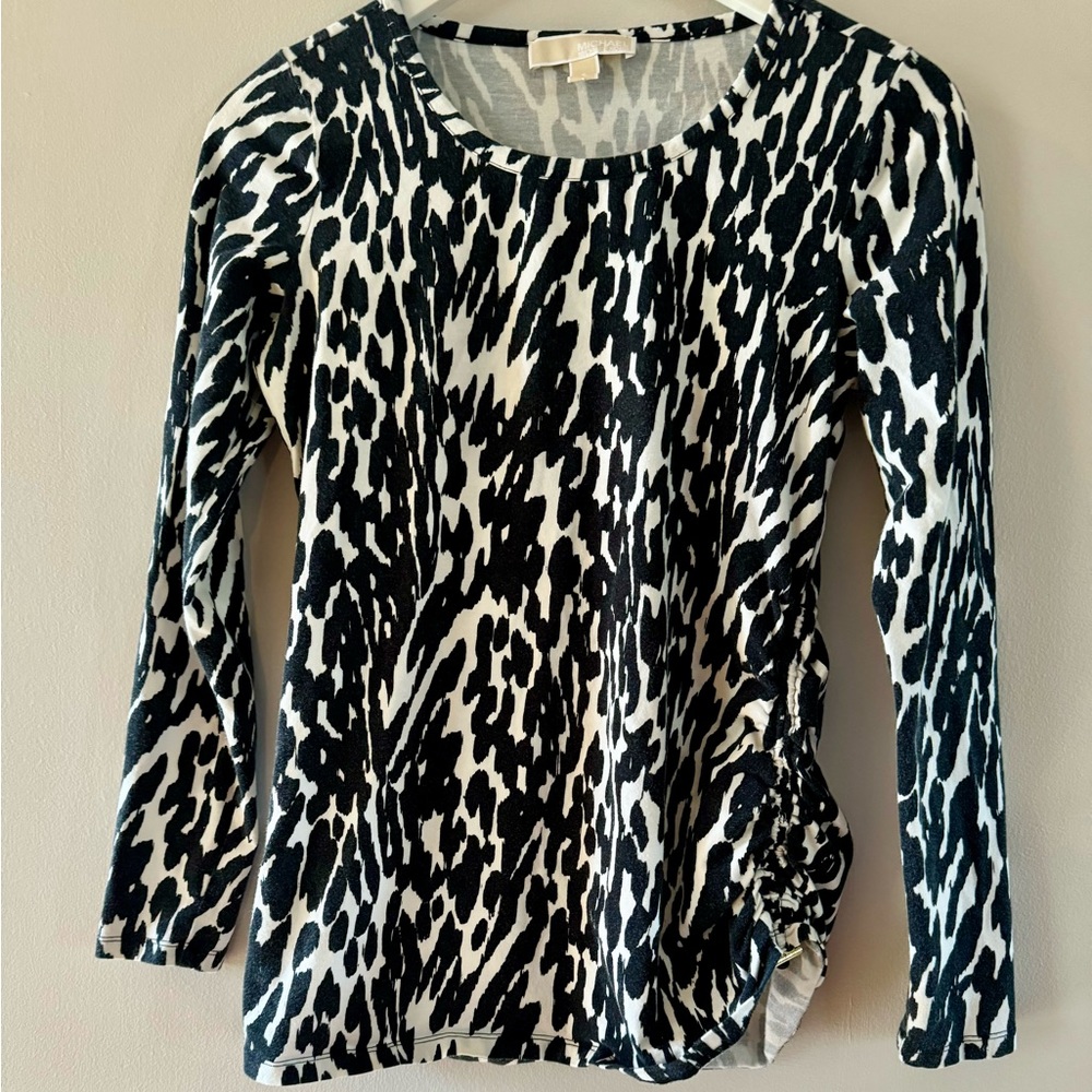 Michael Kors Animal Print Top | Size: Small
